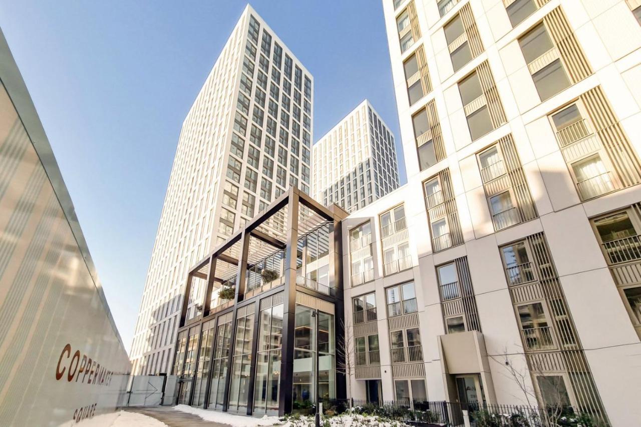 Coppermaker Square In Stratford Aparthotel ลอนดอน ภายนอก รูปภาพ