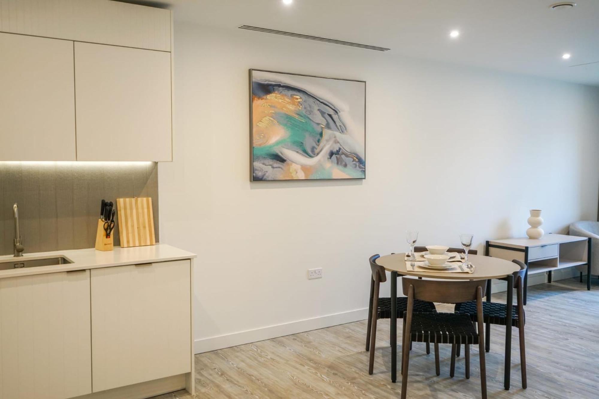Coppermaker Square In Stratford Aparthotel ลอนดอน ภายนอก รูปภาพ